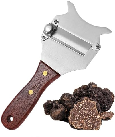Trüffelhobel, Trüffelreibe, Trüffelrasierer, Schokoladenrasierer, Professioneller Käsehobel Für Trüffel Und Schokolade, Trüffelkäsehobel, Gewürzreibe, Schokoladenhobel Aus Edelstahl Mit Holzgriff