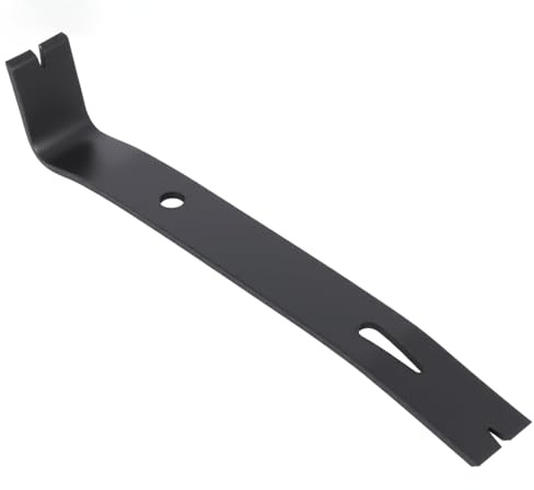 Mini Pied de Biche 180mm, Très Résistant et Mini Extracteur de Clous Arrache Clou Barre de Griffe Utilitaire Robuste Barre de Levier Petit Wonder Bar pour Planches Revêtements Sol Retrait Clous