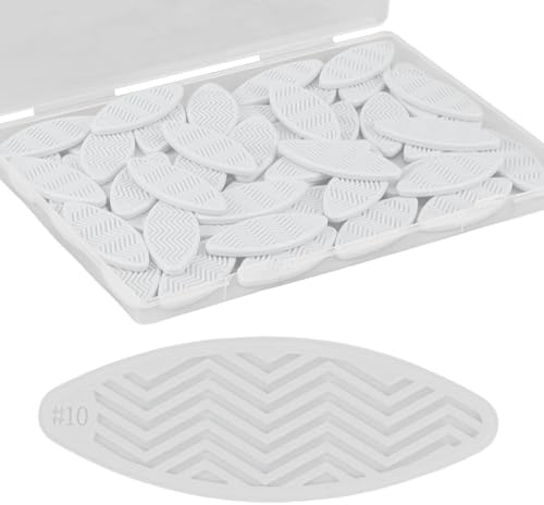 Yudylg PVC Plastic Biscuit Joiner Tool #10 – 50 Pack White Joiner Biscuits for Connecting PVC Decorative Panels, Woodworking, Biscuit Connector for Furniture Frames, Door Frames, Countertop Joiner