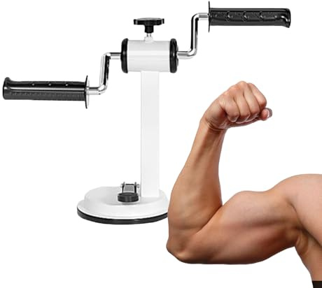 Trainer Per Braccio A Manovella - Attrezzatura Per Riabilitazione A Resistenza Regolabile | Allenatore Per La Degli Superiori Con Sicura, Per Palestra Domestica, Fisioterapia, Recup