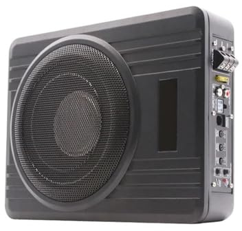DGOINGPI tweeter auto Tweeter per Auto Altoparlante per auto da 8/10 pollici, 12 V, alta potenza, 150 W, bassi puri, può essere posizionato sotto il sedile, subwoofer ultrasottile(8 inch)