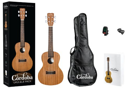 CORDOBA UP100 PACK CONCERT MAHOGANY Ukulelen Konzert