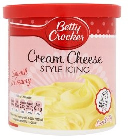 Betty Crocker Cream Cheese Style Icing 425g - Käsecreme Kuchenglasur