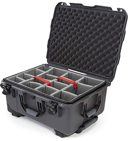 Nanuk 950 wasserdichte Hartschale mit Rädern leer – Gelb