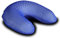 EVERGREENWEB ✅ Reisekissen aus 100% Memoryschaumstoff mit Atmungsaktivem 3D Kissenbezug, Blau, Kissen Ideal im Flugzeug, Auto, Zug, Orthopädisch, Ergonomisch, Visco Kissen, Camping Kissen (Nackenhörnchen)
