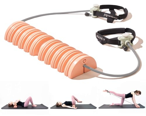 beaurit Home Pilates Set | Foam Roller Set(ABS) | Back Massager | Massage Roller | Muscle Roller for Leg | Yoga Accessories | Yoga Roller | High Density | Body Roller | Exercise Roller | Body Massage