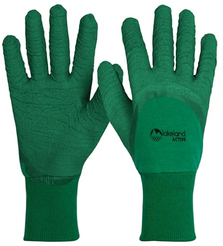Lakeland Active 1 Pair Fellbarrow Multipurpose Gardening Work Gloves - Field Green - XX-Large