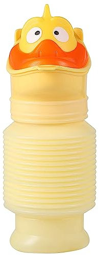 Topcloud Schrumpfbares Urinal, 600 ml, für Männer und Frauen, tragbar, mobiles Toilettentöpfchen, Urinflasche, wiederverwendbar, Notfall-Urinal für Camping, Auto, Reisen, Stau und Warteschlangen