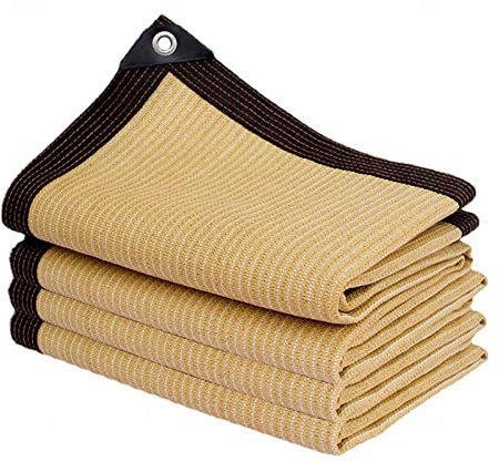 PanHuiWen Voile D'Ombrage Rectangulaire 2x3 Mat Voile D'Ombrage 5x5 Filet Dombrage De Jardin Tissu pour Pergola Filet Dombrage,6x8m