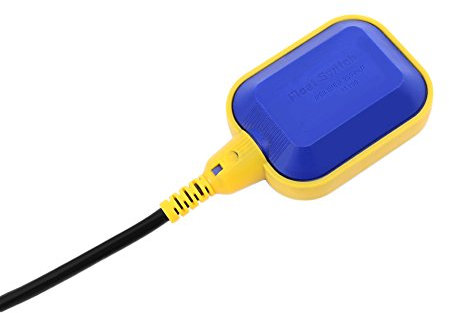 Interruttore A Galleggiante con Cavo da 10 M, Interruttore A Galleggiante da 250 V 15 A, Regolatore del Sensore di Livello del Liquido, Interruttore A Galleggiante Tipo Cavo