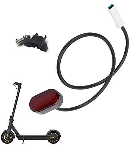 Yungeln Scooter Rücklicht LED Rückleucht mit IPX4 Wasserdicht kompatibel für Segway Ninebot Max G30 elektrisch Scooter