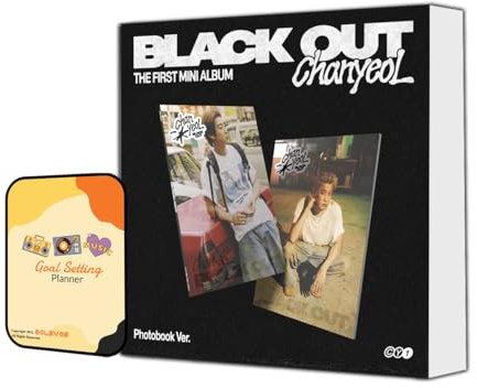 CHANYEOL (EXO) Black Out Album [Night Ver. (Normal ver.)]+Pre Order Benefits+BolsVos Exclusive K-POP Inspired Digital Merches