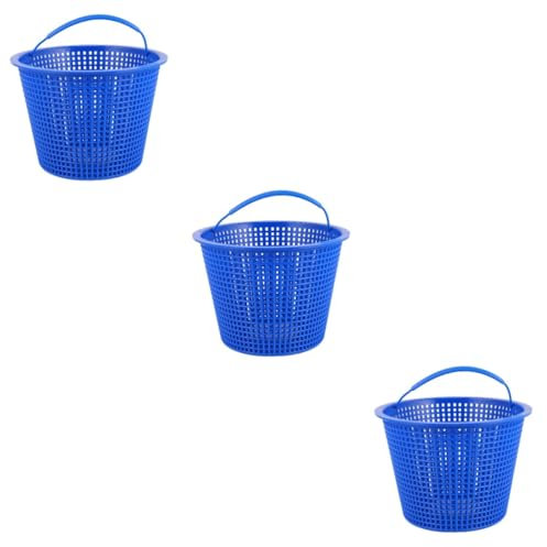 OFFSCH 3pièces Panier Filtrant pour Piscine Portable Filtre à Débris Anti-Obstruction Accessoire De Nettoyage pour Éliminer Déchets Et Cheveux