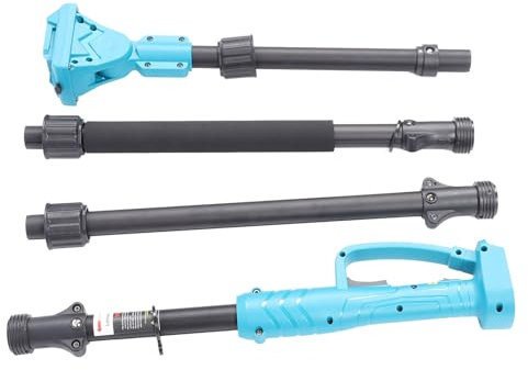 Electric Pruner Extension Pole, 4 Sections Rotatable 180° Pruning Pole with Non-Slip Handle, for BL1820 BL1830 BL1840 BL1850 BL1860 Battery, Length Adjustable