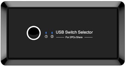 Zxfdsfdbnm USB3.0 Switcher Selector USB Switcher 4 Computer Teilen Sich 2 Geräte Für Drucker Scanner Tastaturen USB Sharing Switcher