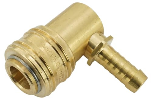 Fittingstore - Boîtes de raccord avec douille coudée, raccord rapide NW 7,2 pour air comprimé - Taille : 9 mm