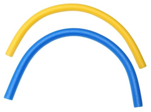 Beaupretty Fideos de Piscina Flotantes Azules, 2 Piezas de Espuma Froth