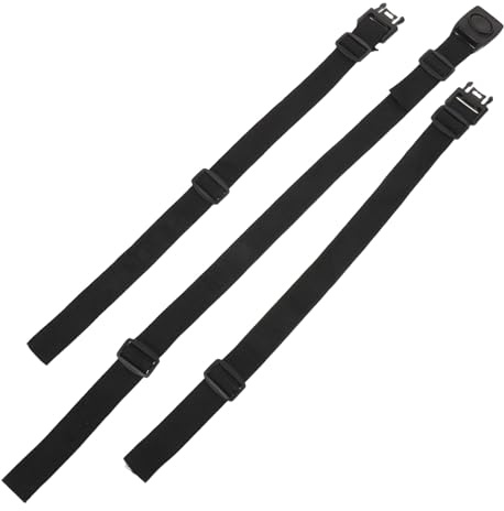 CLISPEED Correa de Seguridad para Cochecito y Silla Alta de Comedor Infantil Arnés de 3 Puntos, Hebilla de Liberación Rápida y Nylon Resistente Salidas Diarias