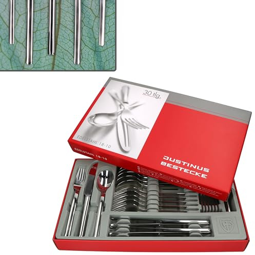 Justinus Besteck Modell Quattro 30tlg. im Geschenkkarton