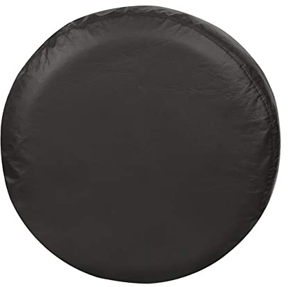 Explore Land 20-21.75 Inch Spare Tyre Cover Fit Trailer, RV, SUV, Truck, Tough Vinyl Tire Wheel Soft Cover, Black