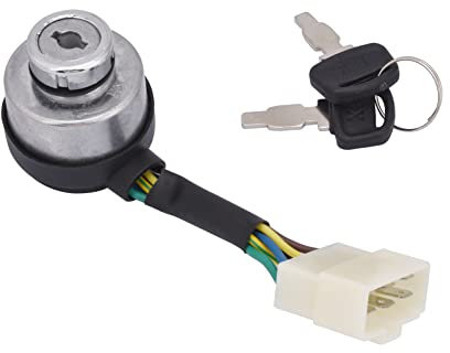 Cancanle Lucchetto e Chiave per Honda GX390 5 kW 6.5 KW generatore Motore Key Lock per GX160 2 – 2.8 KW 3 kW avviamento Motore a Benzina Interruttore Chiave