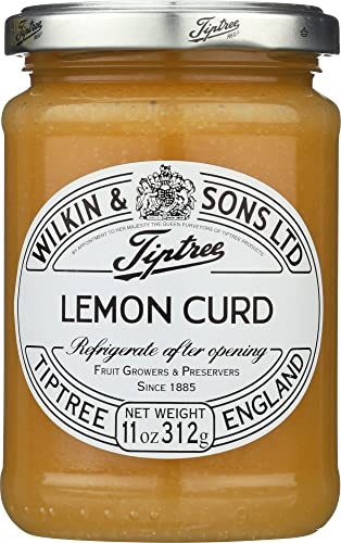 Tiptree Lemon Curd by Wilkin and Sons 312g (Pack of 3)