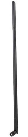 N/A WiFi Antenna 15dBi High Gain 2400-2500MHz RP-SMA Macho Conector Omni Direction 452mm Folding Compatible con Bluetooth/Zigbee Antenna Black
