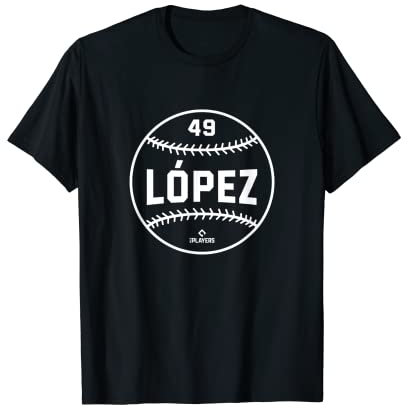 Pablo López Béisbol Miami Florida Pache MLB Team MLBPA Camiseta