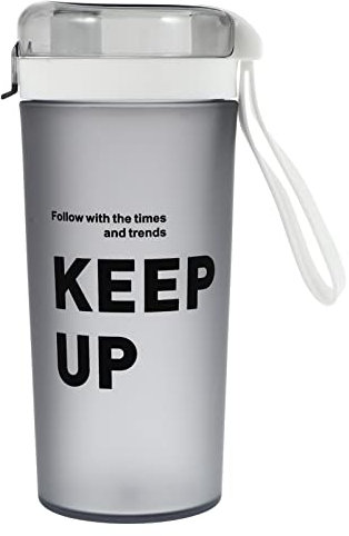 COHEALI 1 Pc Vaso Batidor Helado Tazas De Coctelera Gimnasio Botellas De Agua Botella De Proteína Botella De Agua Aislada Coctelera Clásica Deportes Aptitud Física Páginas Mezclador Blanco