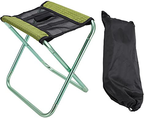 Faltbarer Stuhl, Flexibel, Leicht, Atmungsaktiv, Tragbarer Hocker, Tragbarer Outdoor-Klappstuhl, Skizzierender Klapphocker, Mazar-Hocker für Bergsteigen, Camping