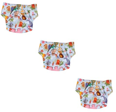 ibasenice 3stücke Verstellbare Windel Training Pants Waschbare Und Atmungsaktive Stoffwindel Und Auslaufsicher Für Bequemes Windeltraining