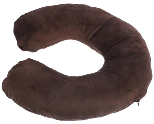 Garneck U-Shaped Neck Pillow for Travel Cervical Cushion Herbal Moxibustion Filling for Airplane Car Office Use