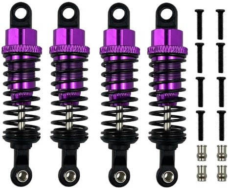 DINGZEN Motorrad Stoßdämp Wltoys A959 A959-B 184011 A949 A969 A979 K929 Öl Stoßdämpfer Dämpfer für 1/18 RC Auto Upgrades Teile Zubehör