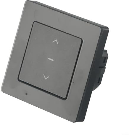 ComfyHarbor WiFi Smart Roller Shutter Switch For Automated Curtain And Blind Control With Custom Schedule And Overload Protection(black)