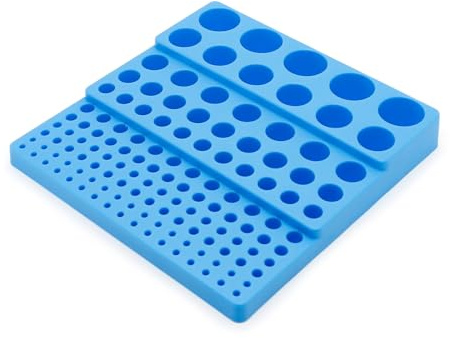 131 trous multifonction épaissi Fraise à fraiser Reamer Foret Boîte de rangement Accessoires Endmill Storage Box