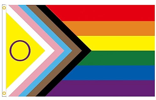 Bandera de poliéster de 90 x 150 cm, con diseño de orgullo homosexual y bisexual LGBT