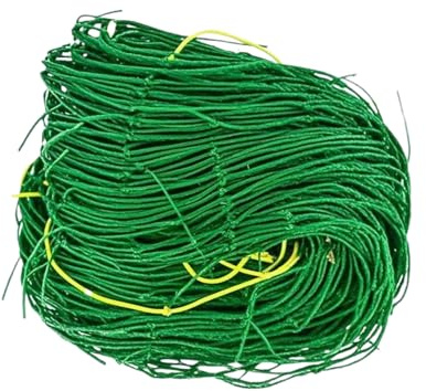 Red de Enrejado para Plantas, Malla para Plantas de jardín, Malla trepar, Enrejado Cuerda, con Lazos prara plantasverduras, clemátides, pepinos, Uvas, Tomates, judías Verdes, Flores y Vid