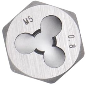 Terraja de Rosca Métrica Tuerca de molde hexagonal métrica, acero de aleación, M13-M28, molde de tuerca derecha(M20X1.5)