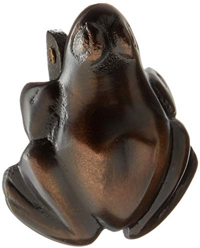 Michael Healy Sitting Frog Doorbell Ringer - Oiled Bronze