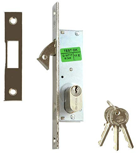 CISA 45010-16-0 SERRATURA INFILARE PER CILINDRO OVALE F20 (SENZA CILINDRO)