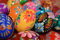 Wooden World - Set of 10 Wooden Easter Eggs Hand Painted easter decoration