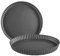 Space Home - Stampo Crostata Perforato - Teglia per Quiche e Crostata - Stampo Crostata Fondo Amovibile - Stampo Crostata Furba con Fondo Removibile - Stampo Crostate 24 cm