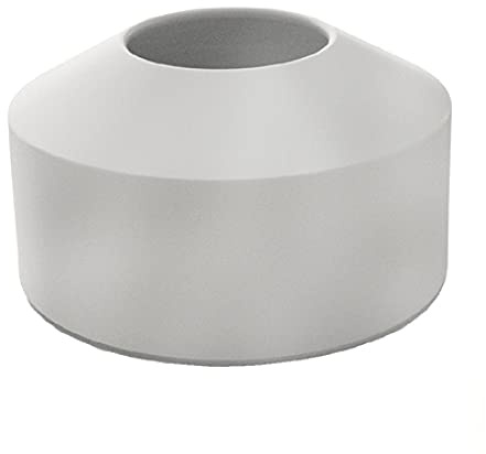 Perma-Cast Escutcheon Plate Extra Tall - White Aluminum PE-0019-WT