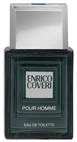 Enrico Coveri - Pour Homme 50ml | Eau De Toilette Pour Homme Vaporisateur | Natural Spray | Profumo Uomo Elegante E Fresco E Sobrio | Profumi Uomo Con Fragranza Agrumata, Aromatica E Legnosa