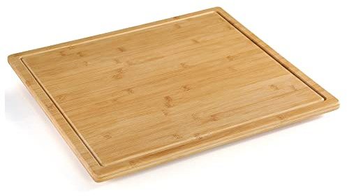 Herdabdeckplatte 56 x 50 cm Bamboo Schneidebrett Küchenbrett Holz Zassenhaus