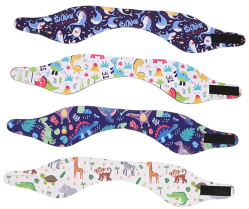 BESPORTBLE 4piezas para Mujer Diadema para Natación para Proteger Las Orejas Baño Natación