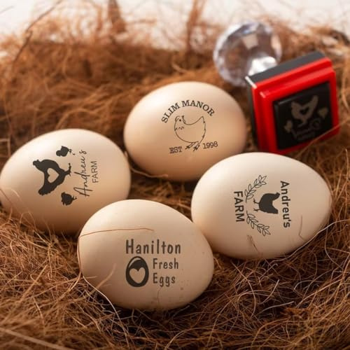 Niedliche Ei-Stempel, Ei-Stempel Personalisiert, Einzigartige Ei-Stempel, Bauernhof Geschenk, Enteneier Stempel, Bauernhof Frisches Ei, DIY Ei Stempel Geschenk