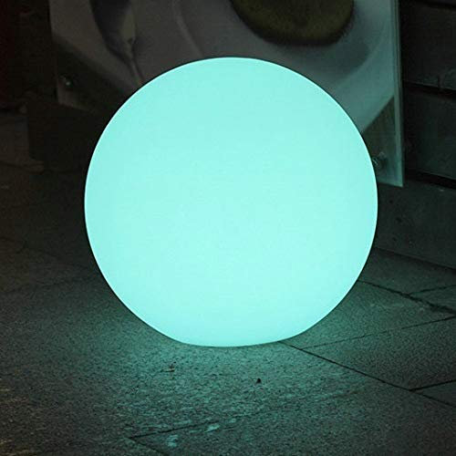 LED Luminosa Lampada a Sfera all'aperto Impermeabile Ricaricabile Palla Luminosa Palla da Giardino Lampada da Giardino a Pavimento Lampada sferica Scena Luce Lampada(D250MM)