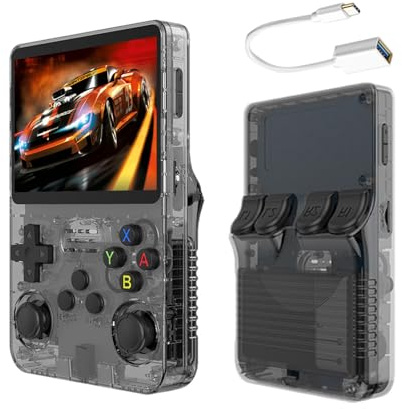 Console di gioco portatile Retro, Console di gioco portatile per bambini, Giocatore di gioco con schermo a colori da 3,5 pollici Console di videogiochi, classici giochi retrò per compleanni,