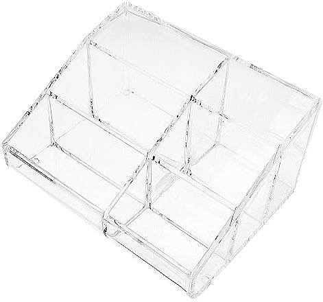 Baluue Fach Kosmetik Organizer Aus Acryl Für Schminktisch Mit Abgeschrägten Seiten Für Ordnung in Badezimmer Und Schlafzimmer